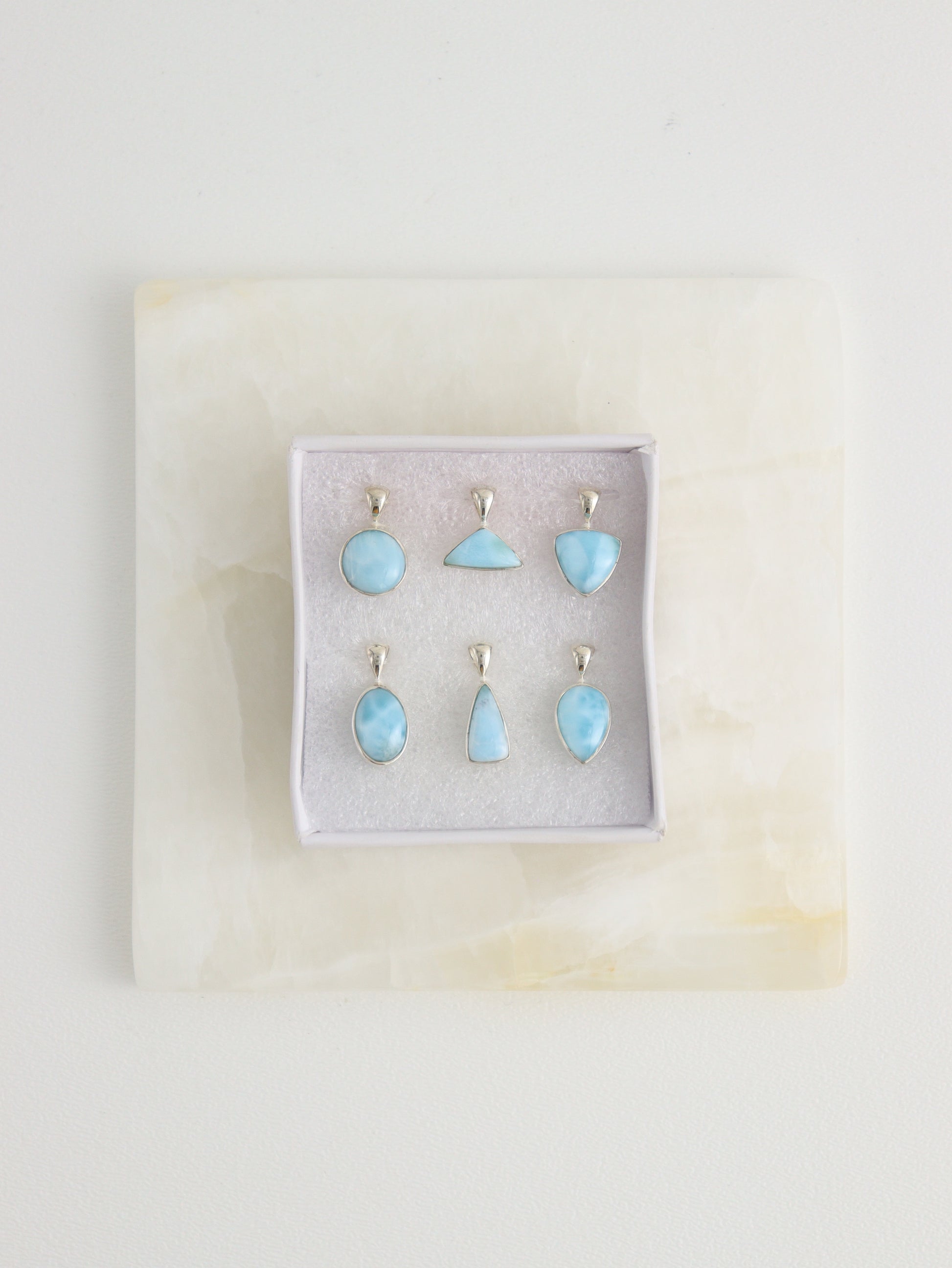 Sterling Silver Larimar Pendants - Expert Wholesale and Supplier of Wholesale Crystals & Bulk Gemstones, []