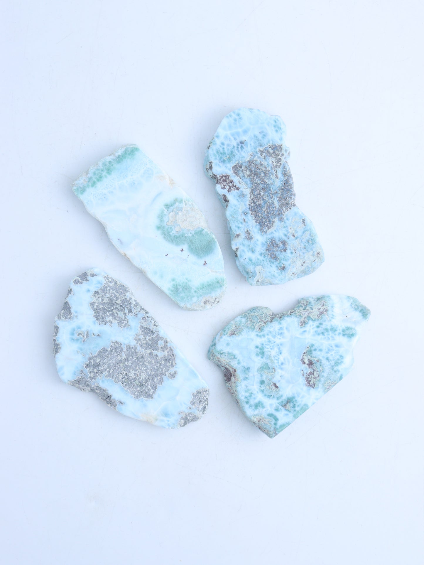 Larimar Slices - Expert Wholesale and Supplier of Wholesale Crystals & Bulk Gemstones, ["Larimar","Slices and Slabs"]