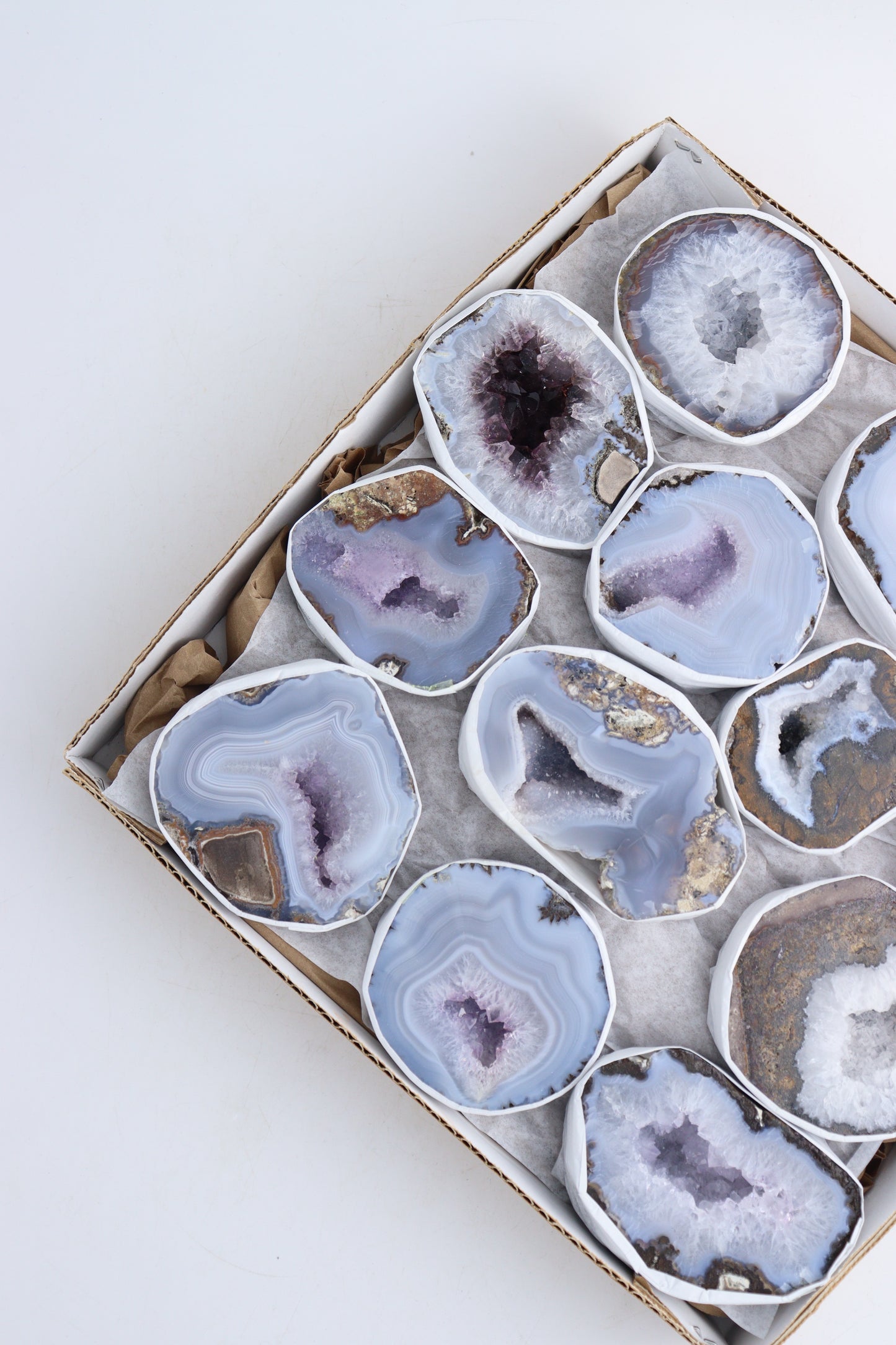 Las Choyas Geodes - Expert Wholesale and Supplier of Wholesale Crystals & Bulk Gemstones, ["Flats","Geodes","las choyas","Mexico"]