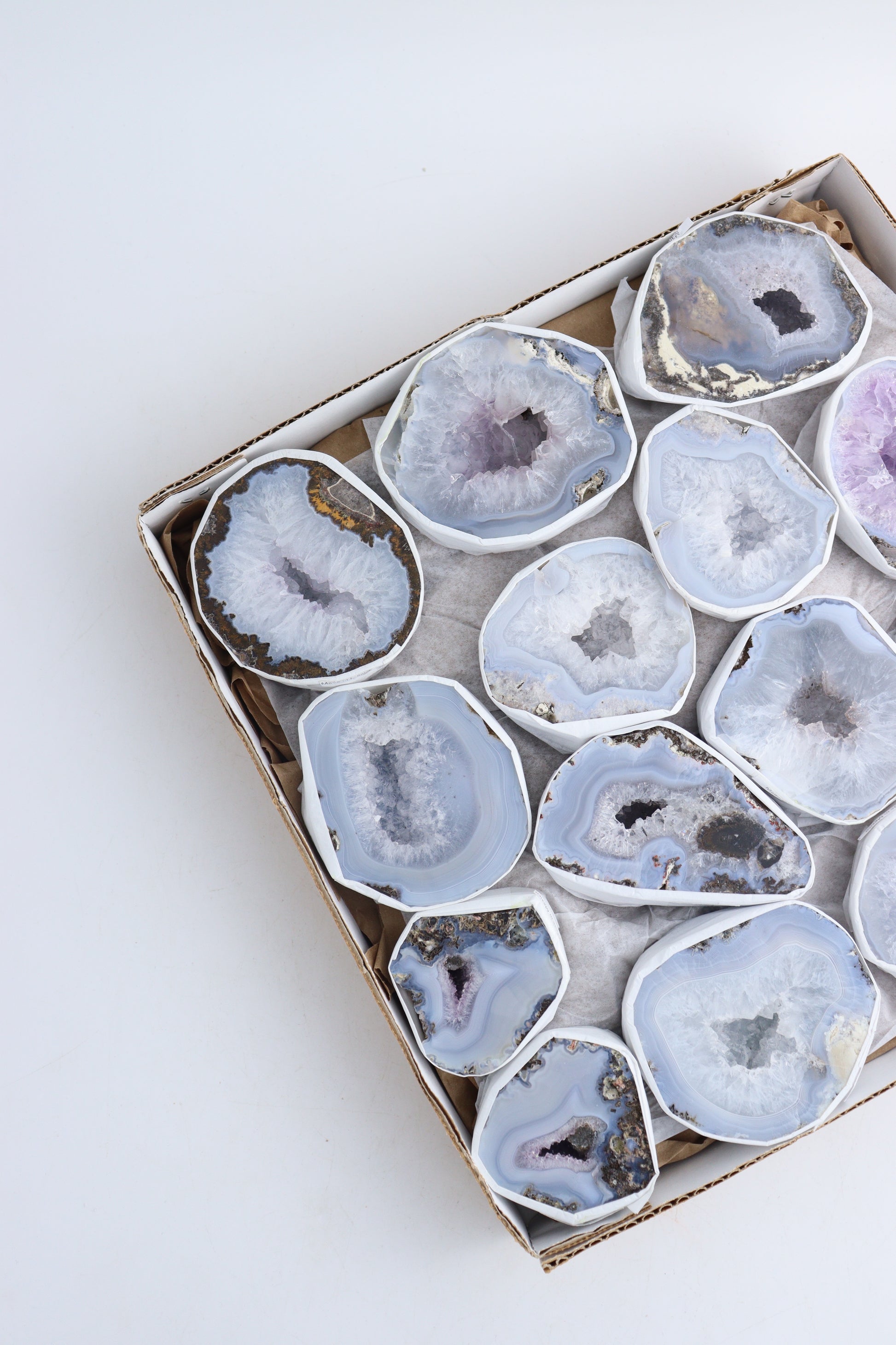 Las Choyas Geodes - Expert Wholesale and Supplier of Wholesale Crystals & Bulk Gemstones, ["Flats","Geodes","las choyas","Mexico"]