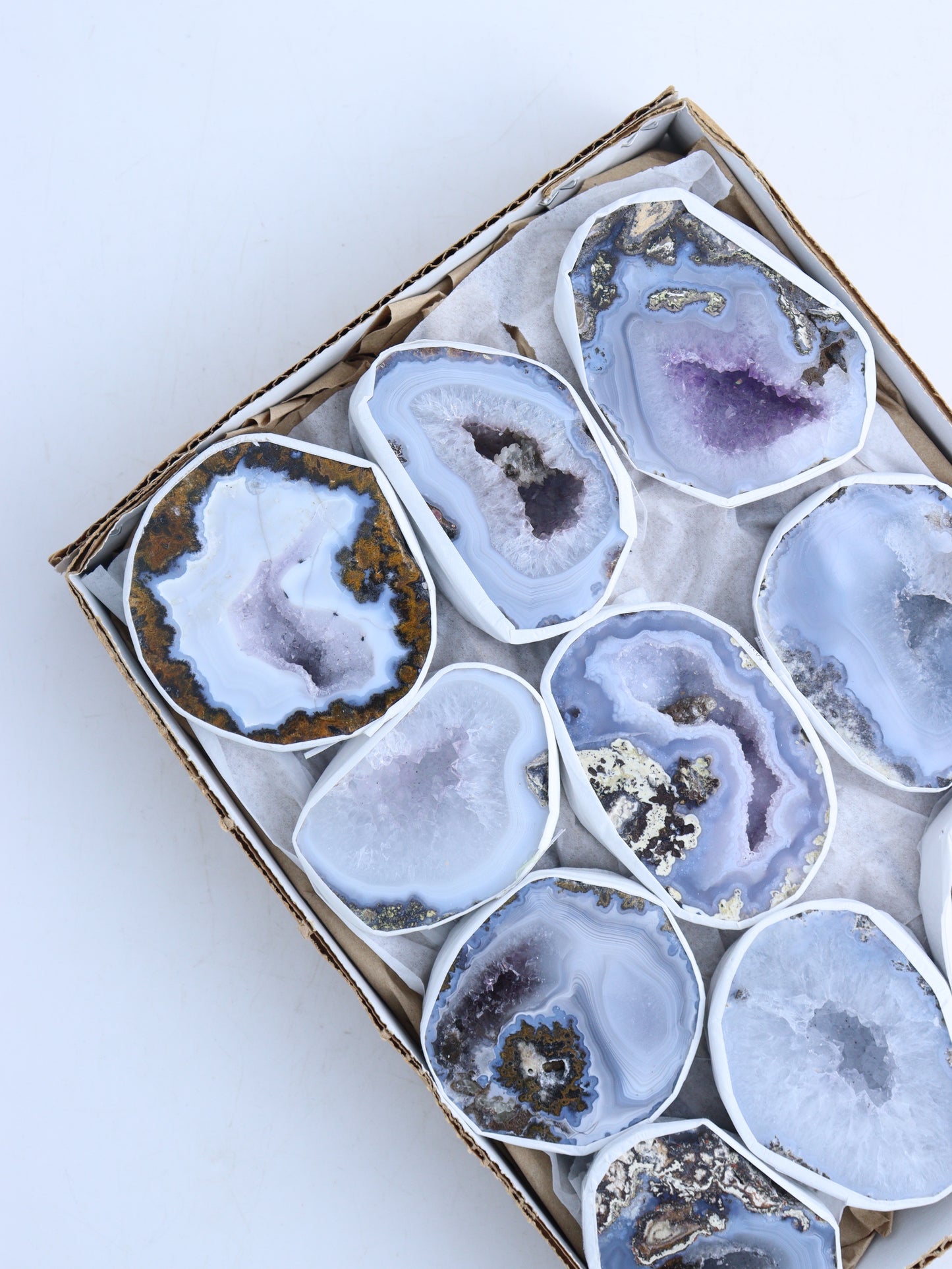 Las Choyas Geodes - Expert Wholesale and Supplier of Wholesale Crystals & Bulk Gemstones, ["Flats","Geodes","las choyas","Mexico"]