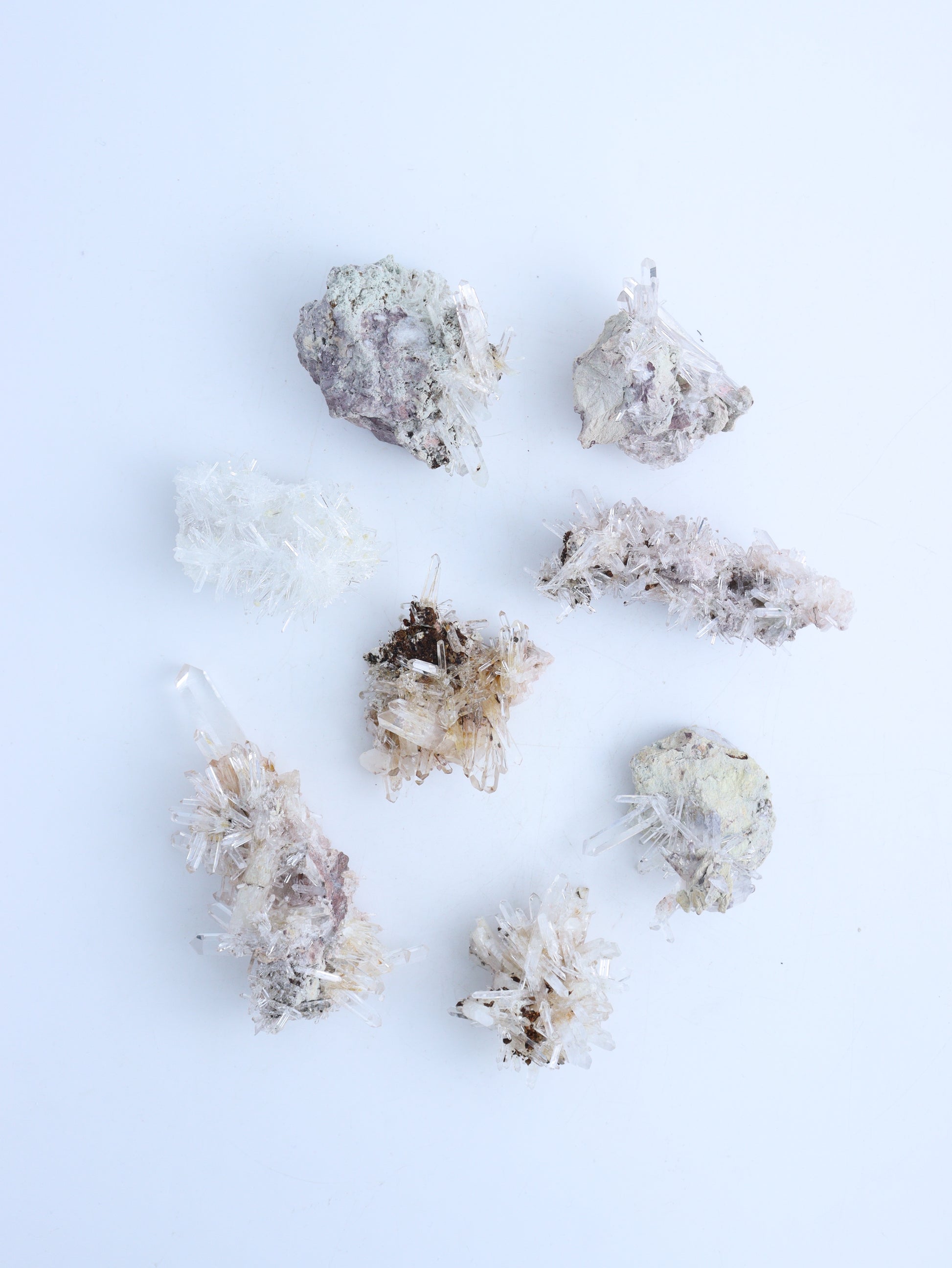 Lemurian Clusters - Mi Esperanza Minerals