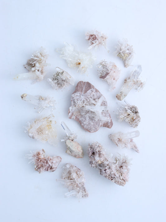 Lemurian Cluster Flat - Mi Esperanza Minerals