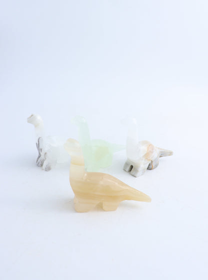 Onyx Diplodocus (Long Neck Dinosaur) - Expert Wholesale and Supplier of Wholesale Crystals & Bulk Gemstones, ["Animal Carvings","Mexico","Mixed Carvings","onyx"]