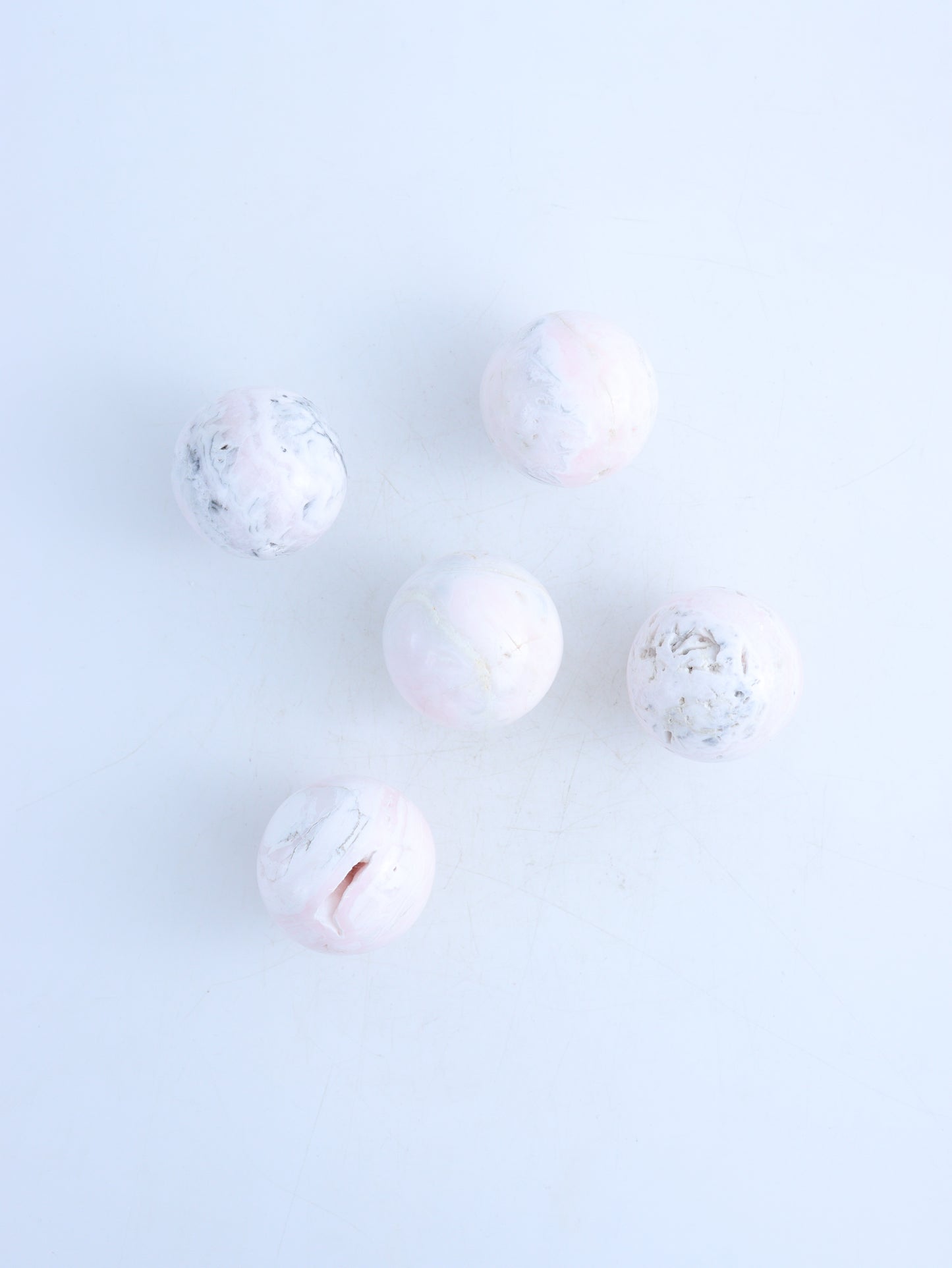 Manganocalcite Spheres - Expert Wholesale and Supplier of Wholesale Crystals & Bulk Gemstones, ["manganocalcite","Peru","Spheres"]