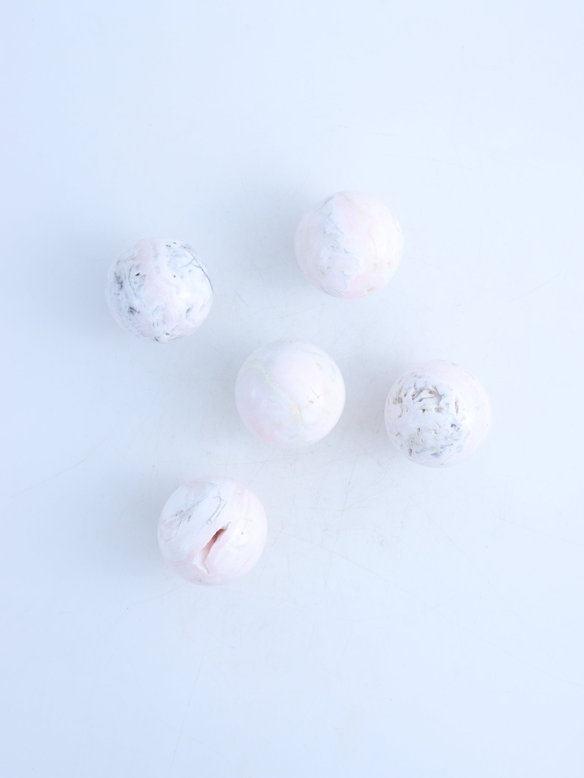 Manganocalcite Spheres - Expert Wholesale and Supplier of Wholesale Crystals & Bulk Gemstones, ["manganocalcite","Peru","Spheres"]