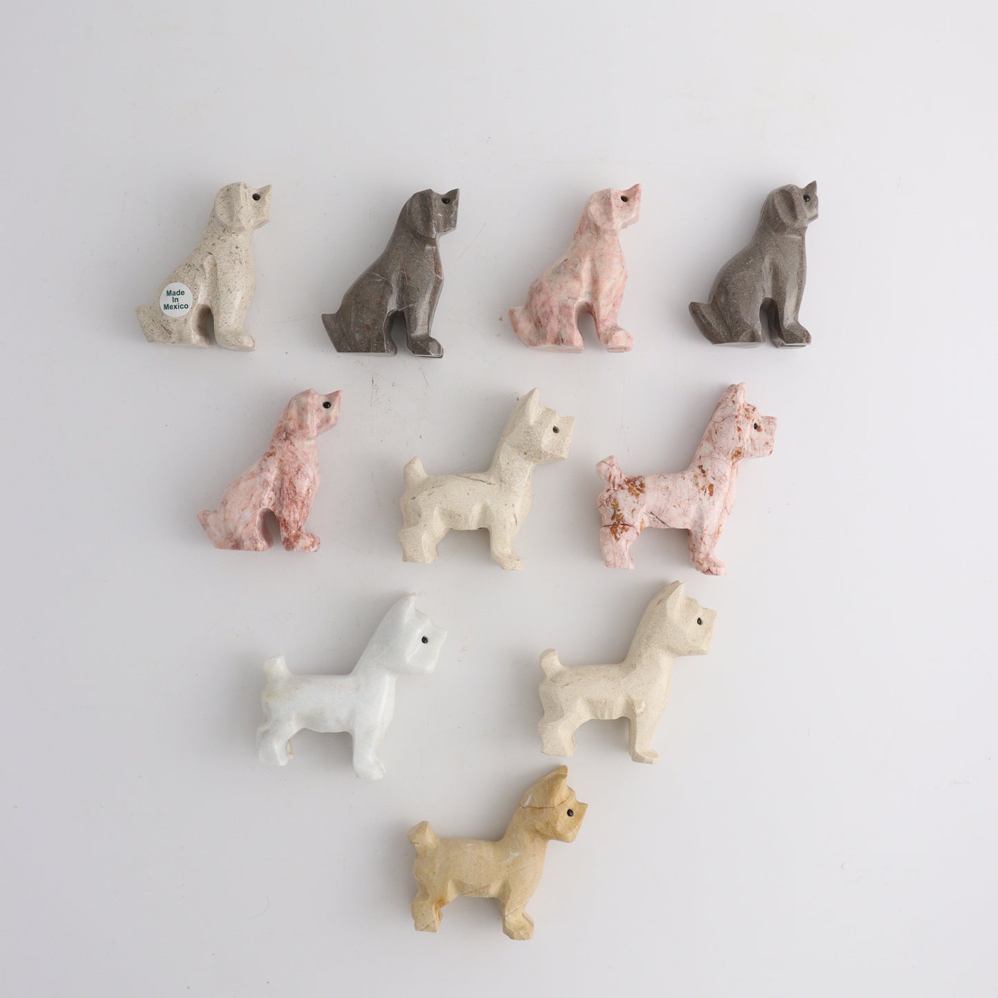 Marble Mix Animals Carvings - Expert Wholesale and Supplier of Wholesale Crystals & Bulk Gemstones, ["Animal Carvings","Marble","Mexico"]