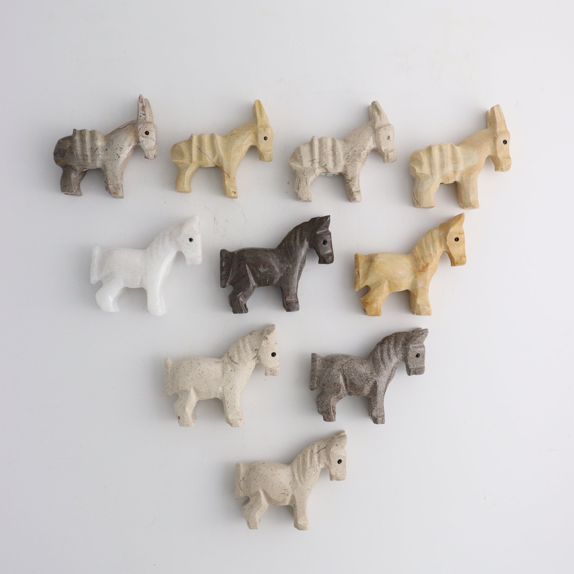 Marble Mix Animals Carving - Expert Wholesale and Supplier of Wholesale Crystals & Bulk Gemstones, ["Animal Carvings","Marble","Mexico"]