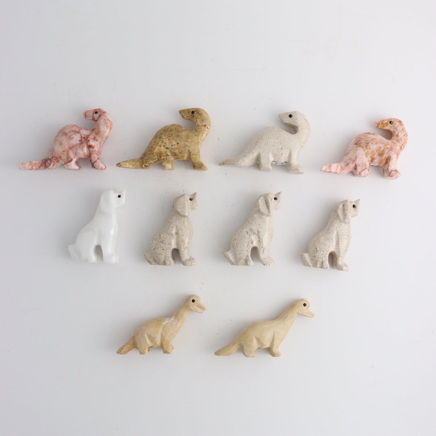 Marble Mix Animal Carving - Expert Wholesale and Supplier of Wholesale Crystals & Bulk Gemstones, ["Animal Carvings","Marble","Mexico"]