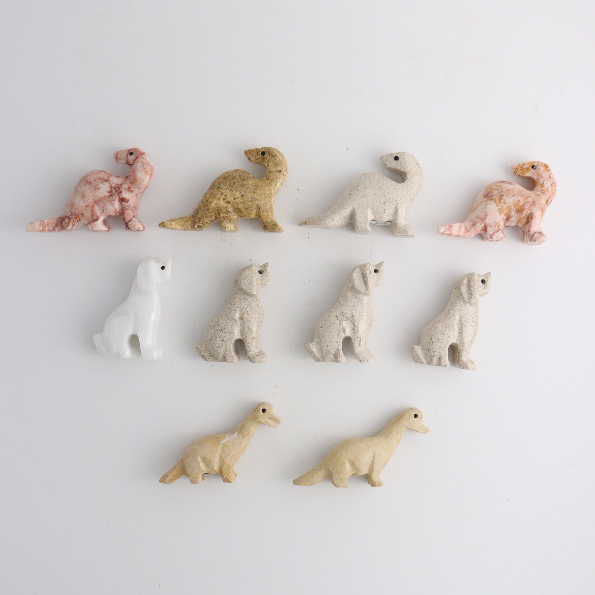 Marble Mix Animal Carving - Expert Wholesale and Supplier of Wholesale Crystals & Bulk Gemstones, ["Animal Carvings","Marble","Mexico"]