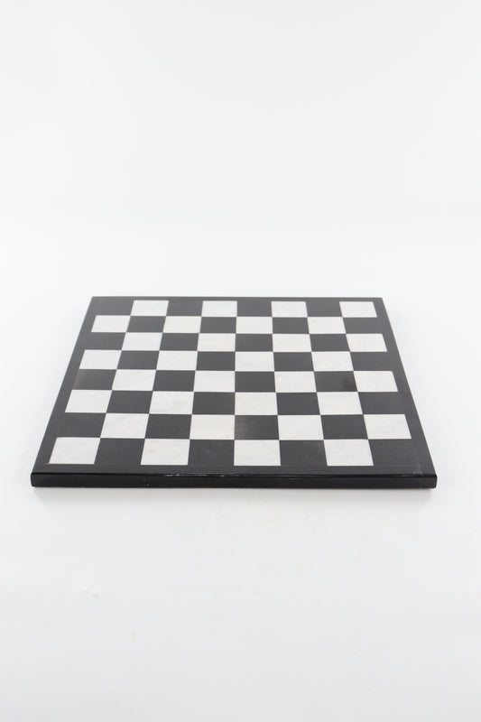 Marble Black and White Chess Set (Large)