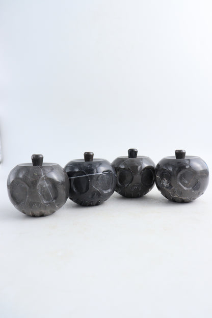 Poison Apple Marble Set of 4 - Expert Supplier of Wholesale Crystals & Bulk Gemstones