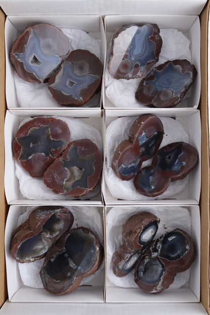 Mexican Cut Geodes Flat