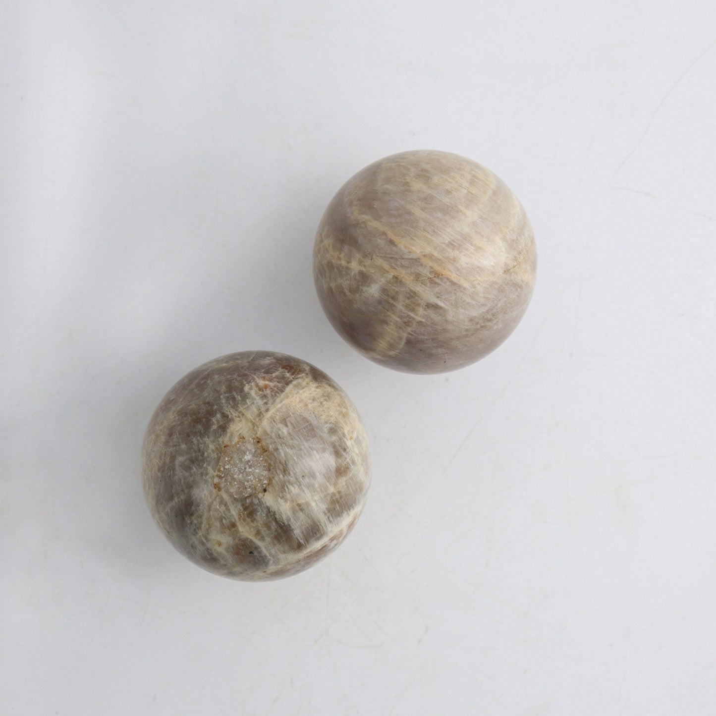 Sunstone Moonstone Spheres - Expert Vendor of Wholesale Crystals