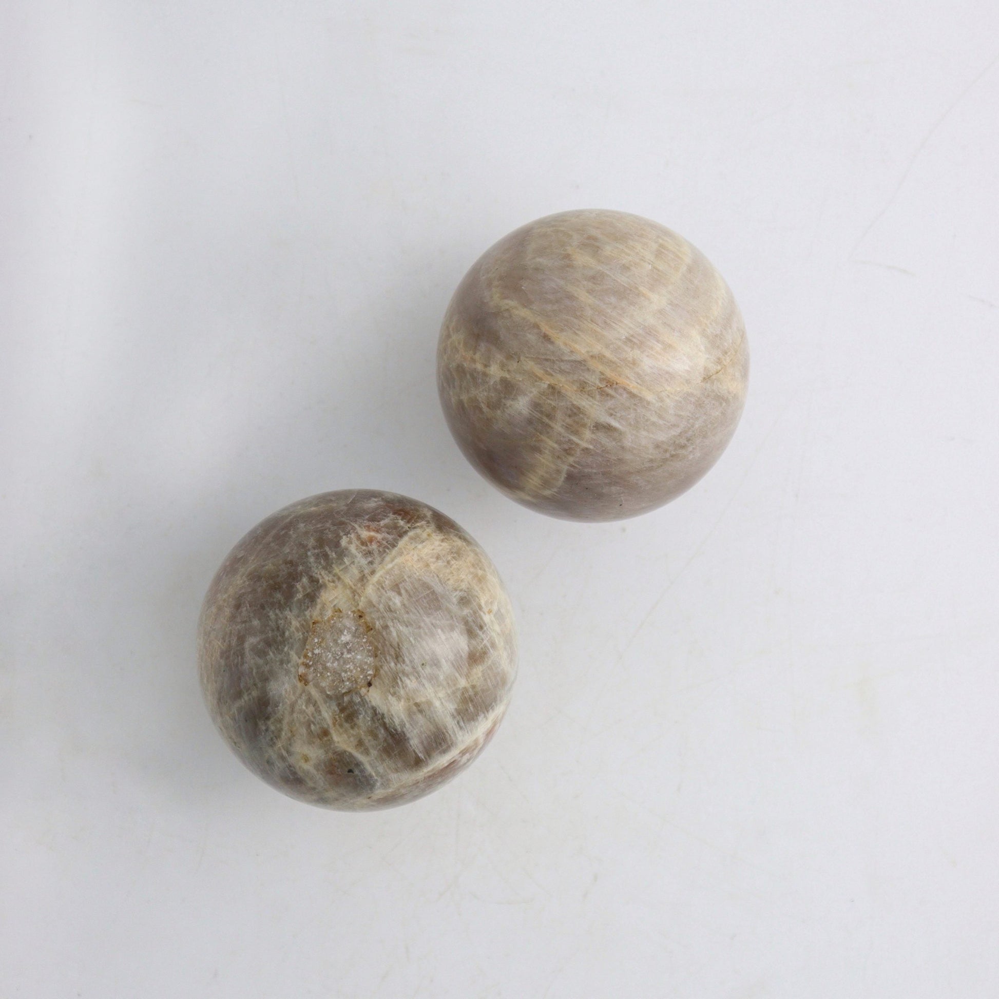 Sunstone Moonstone Spheres - Expert Vendor of Wholesale Crystals