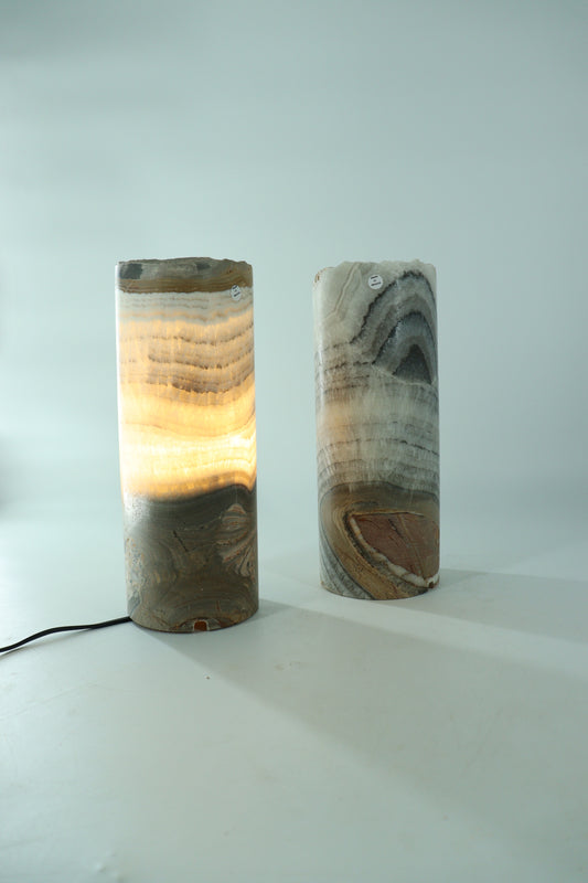 Onyx Lamps Set of 2