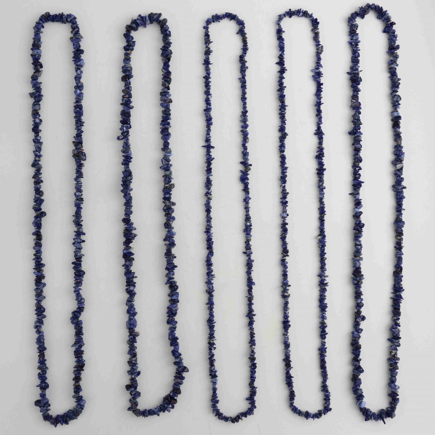 ONE Sodalite Chip Necklace - Expert Supplier of Wholesale Crystals & Bulk Gemstones