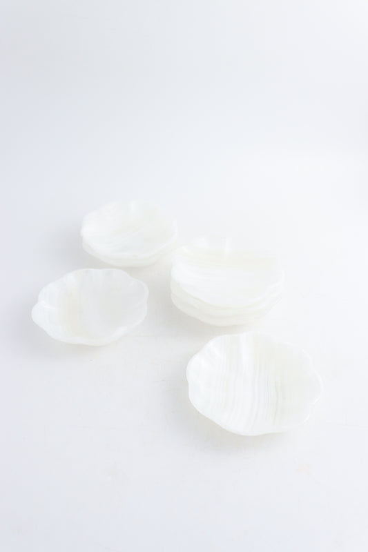 ONE White Onyx Small Margarita Plate - Expert Wholesale and Supplier of Wholesale Crystals & Bulk Gemstones, ["Bowls","Mexico","onyx"]
