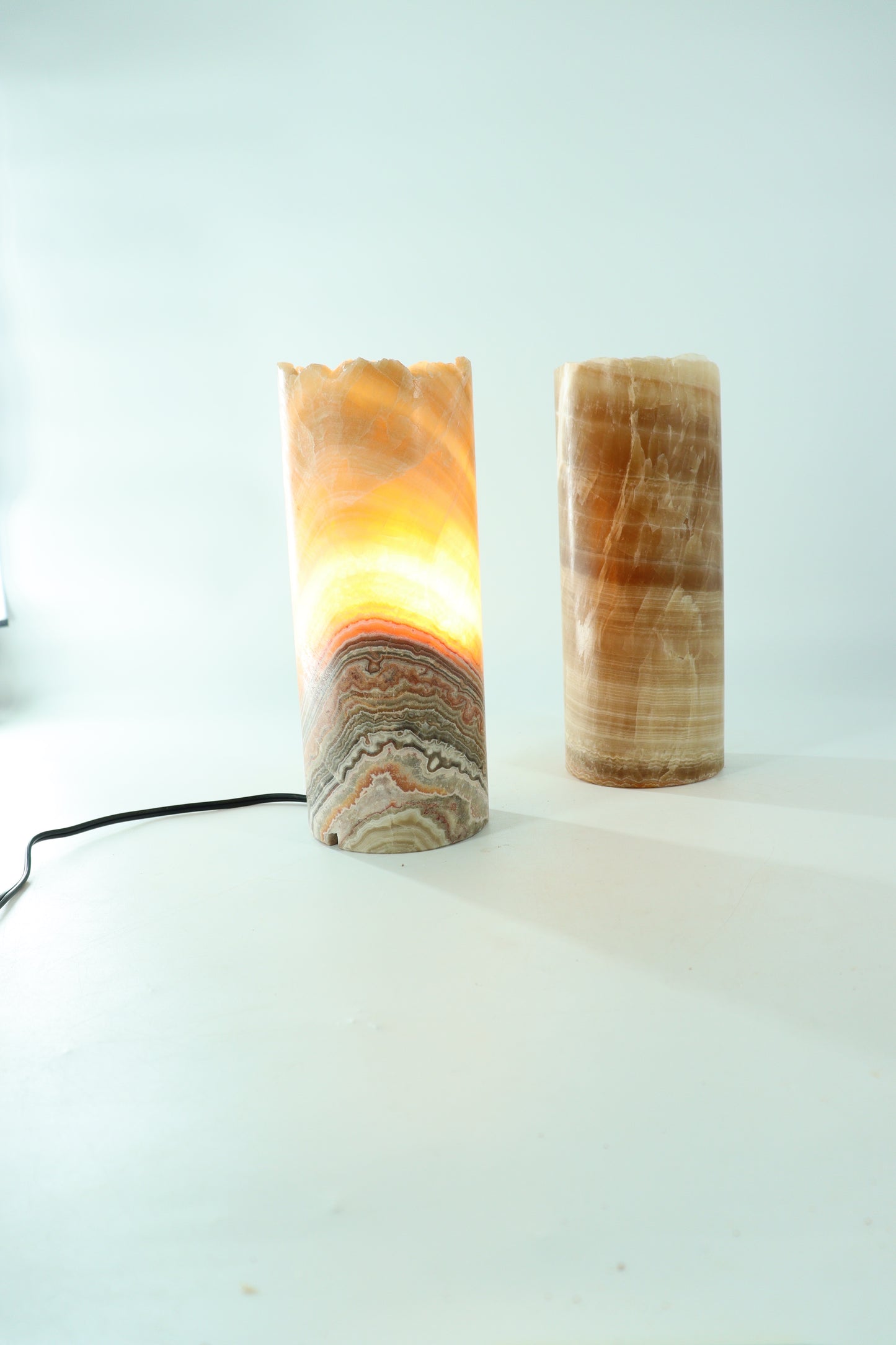 Onyx Lamps Set of 2