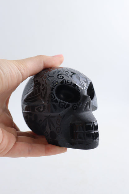 Obsidian Skulls