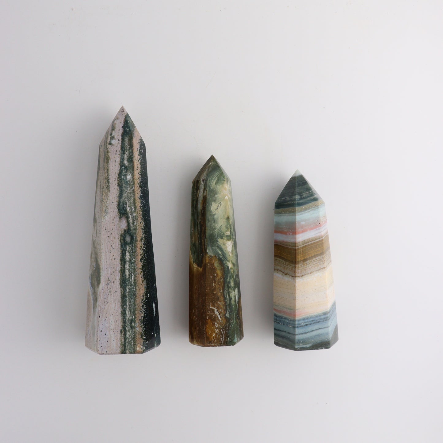 Ocean Jasper Towers - Expert Wholesale and Supplier of Wholesale Crystals & Bulk Gemstones, ["Madagascar","Ocean Jasper","Towers"]