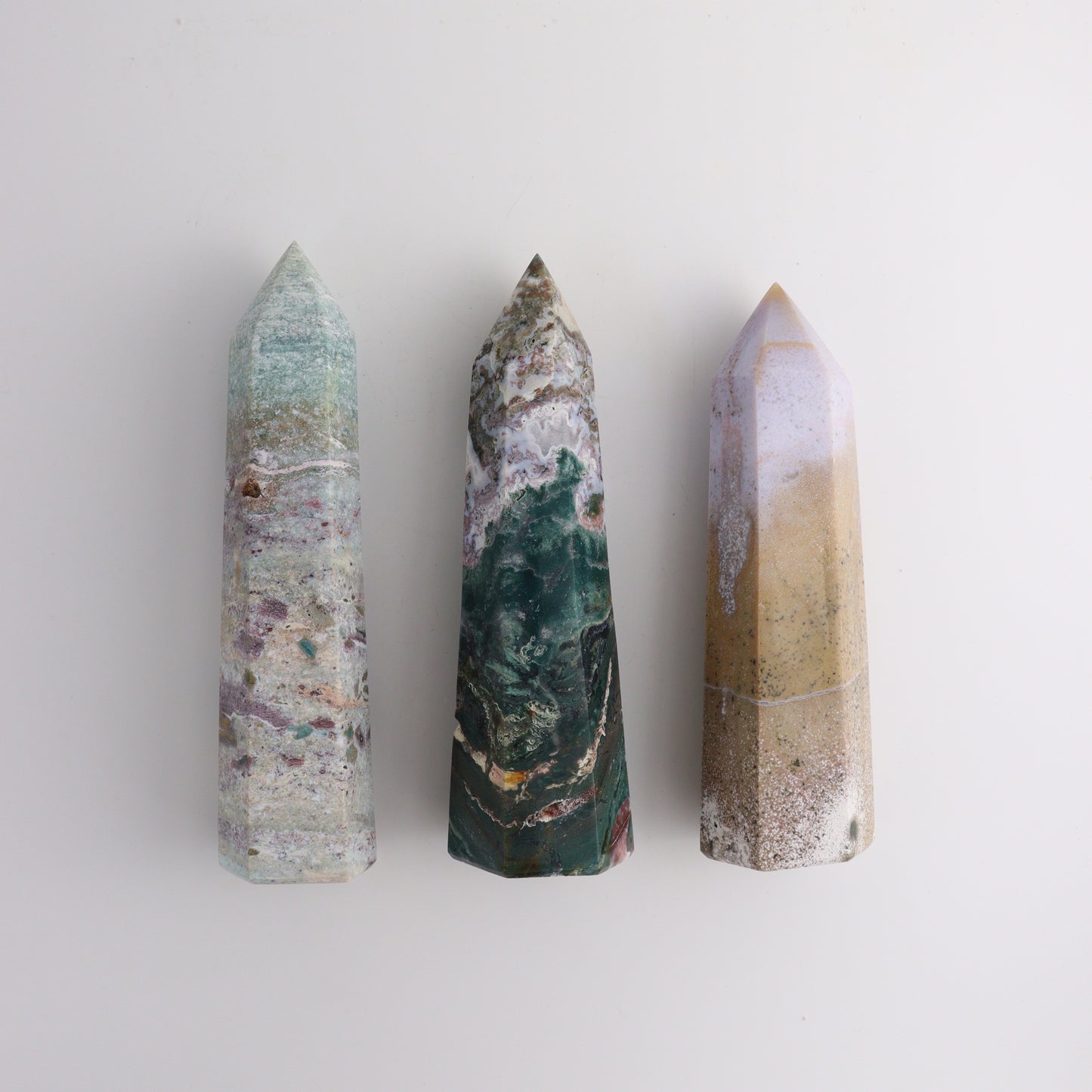 Ocean Jasper Towers - Expert Wholesale and Supplier of Wholesale Crystals & Bulk Gemstones, ["Madagascar","Ocean Jasper","Towers"]