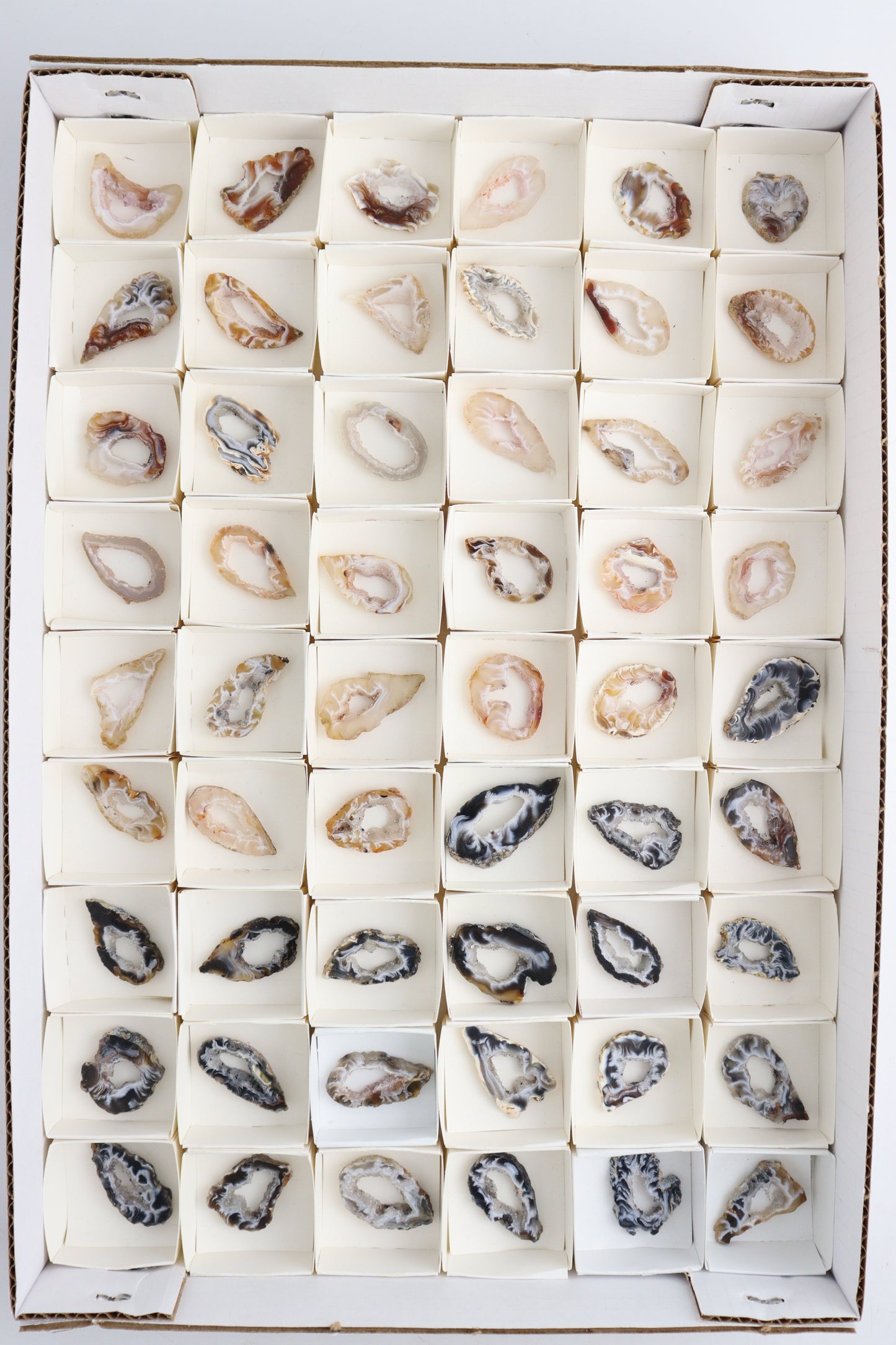 Oco Agate Slices Flat - Expert Supplier of Wholesale Crystals & Bulk Gemstones