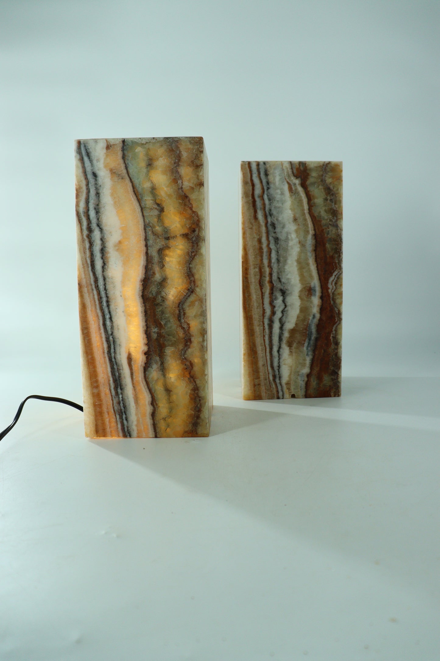 Onyx Lamps Set of 2