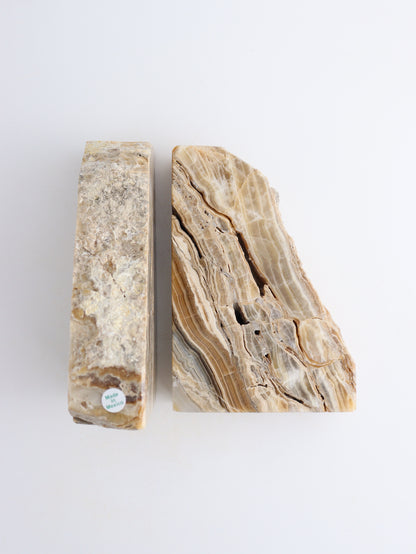 Onyx Bookends - Expert Wholesale and Supplier of Wholesale Crystals & Bulk Gemstones, ["Accessories","Bookends","Mexico","onyx"]