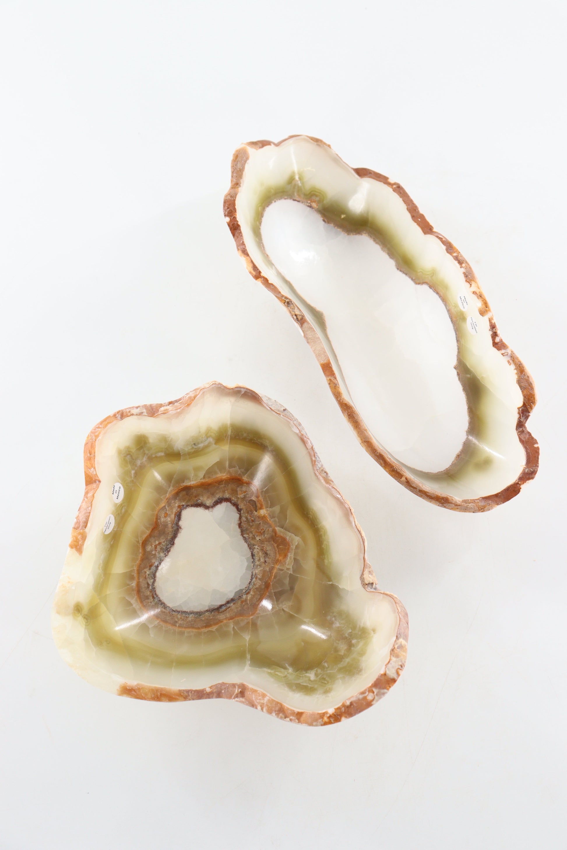 Onyx Bowls Pair - Expert Supplier of Wholesale Crystals & Bulk Gemstones