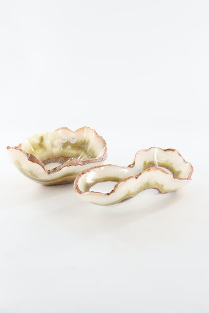 Onyx Bowls Pair - Expert Supplier of Wholesale Crystals & Bulk Gemstones