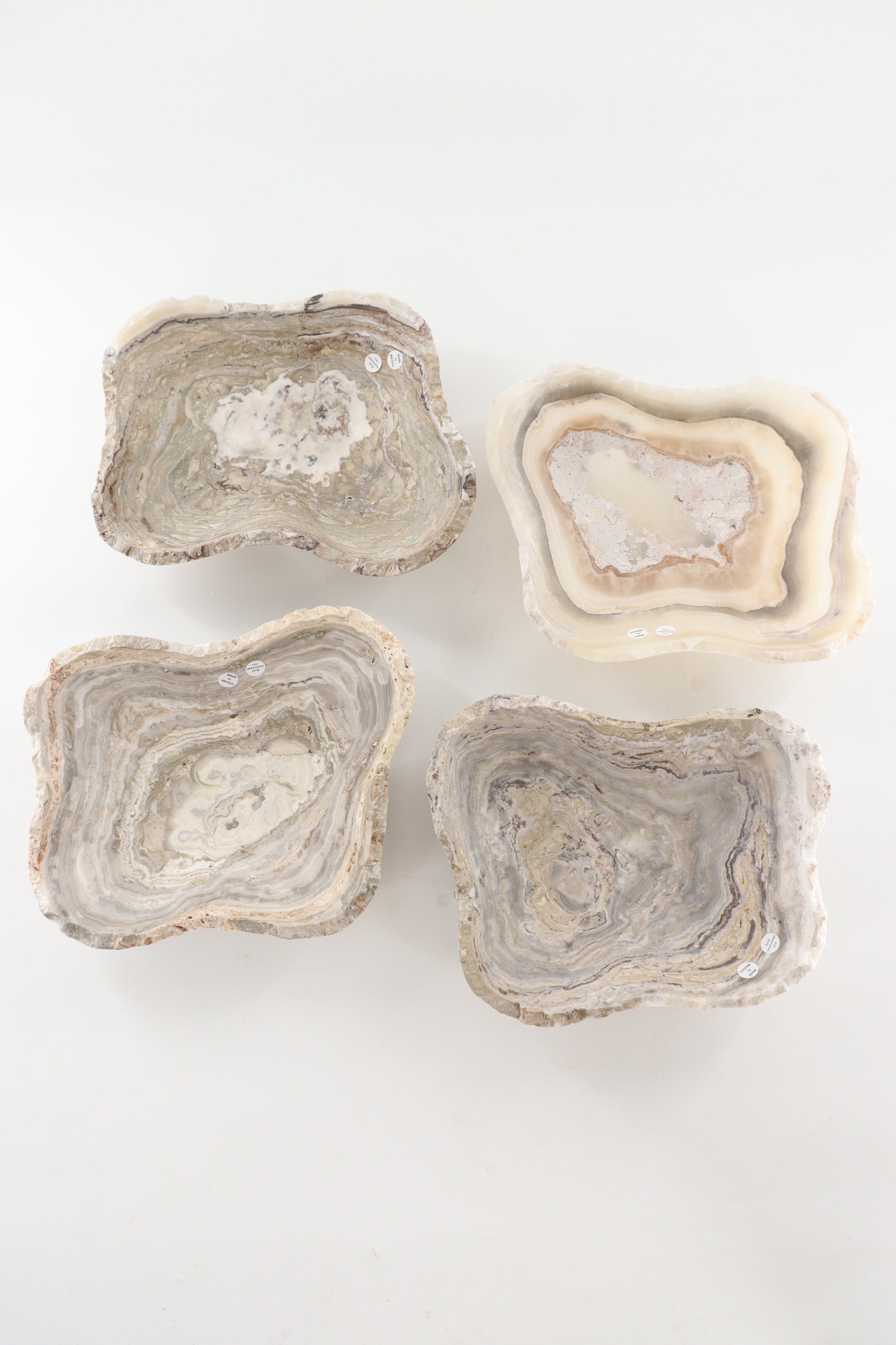 Onyx Bowls Set of 4 - Expert Supplier of Wholesale Crystals & Bulk Gemstones