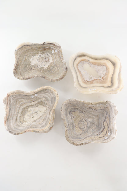 Onyx Bowls Set of 4 - Expert Supplier of Wholesale Crystals & Bulk Gemstones