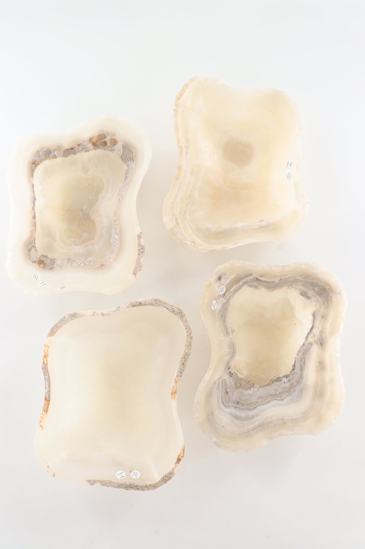 Onyx Bowls Set of 4 - Expert Supplier of Wholesale Crystals & Bulk Gemstones