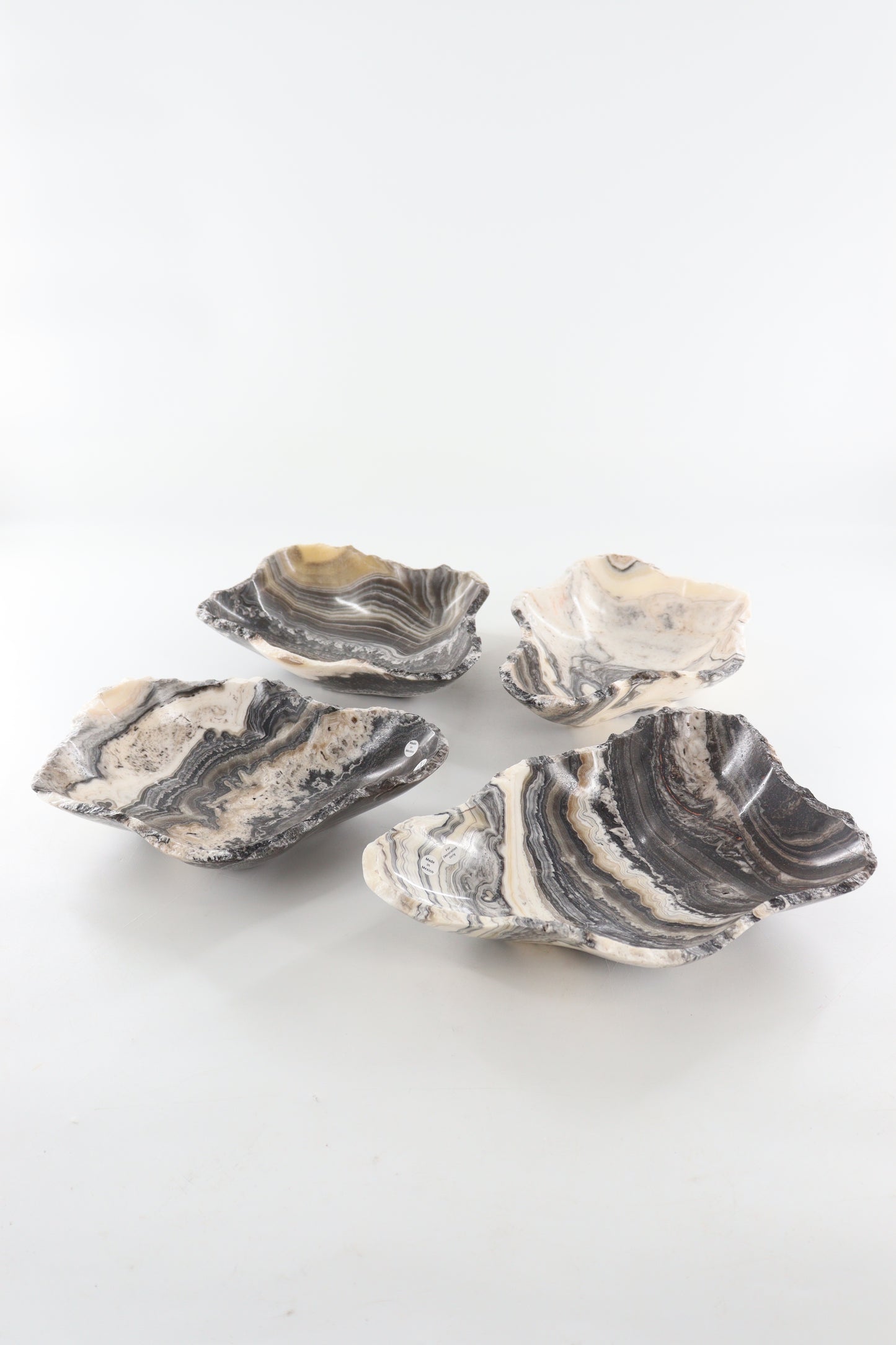 Onyx Bowls Set of 4 - Expert Supplier of Wholesale Crystals & Bulk Gemstones