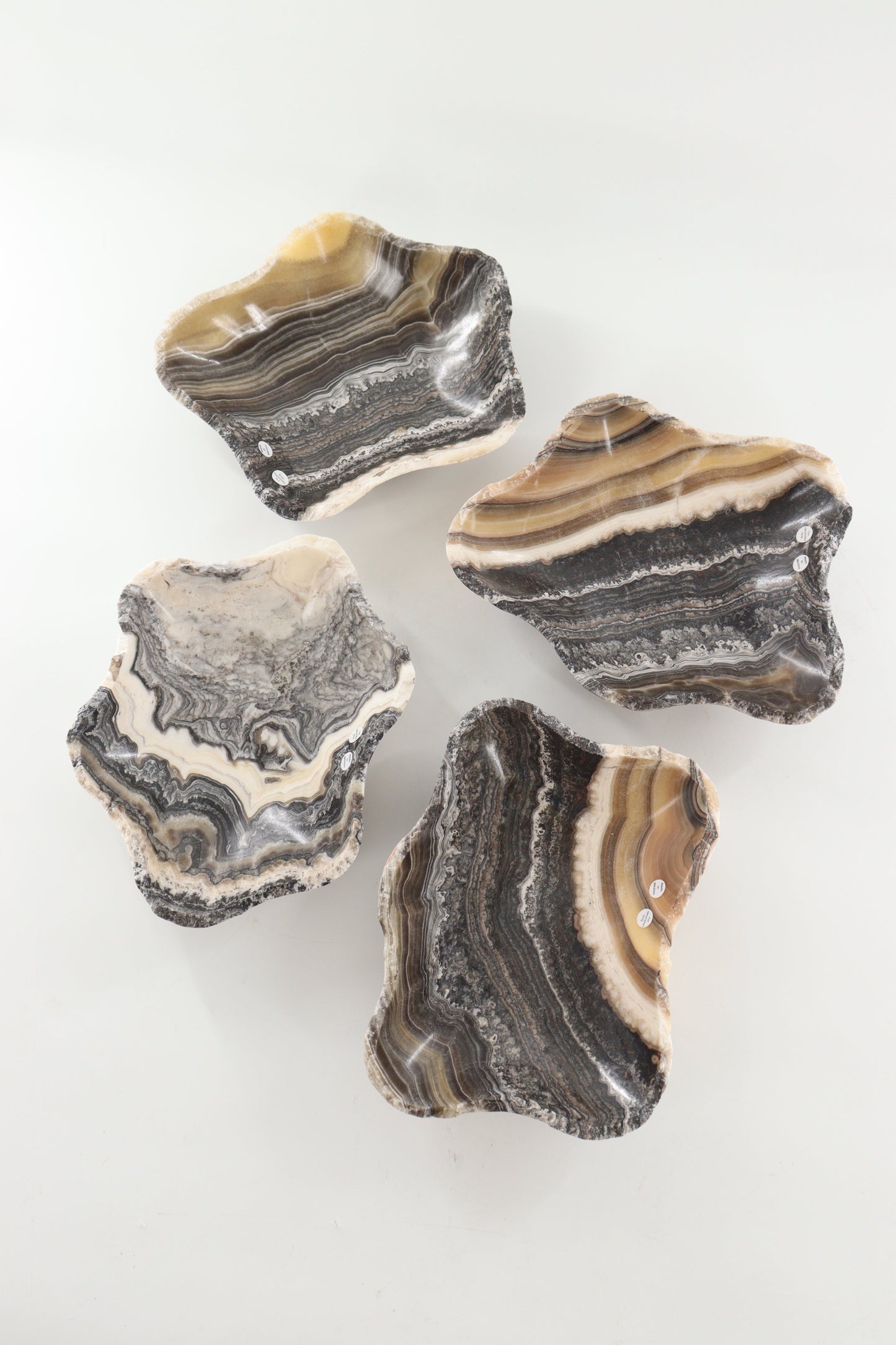 Onyx Bowls Set of 4 - Expert Supplier of Wholesale Crystals & Bulk Gemstones