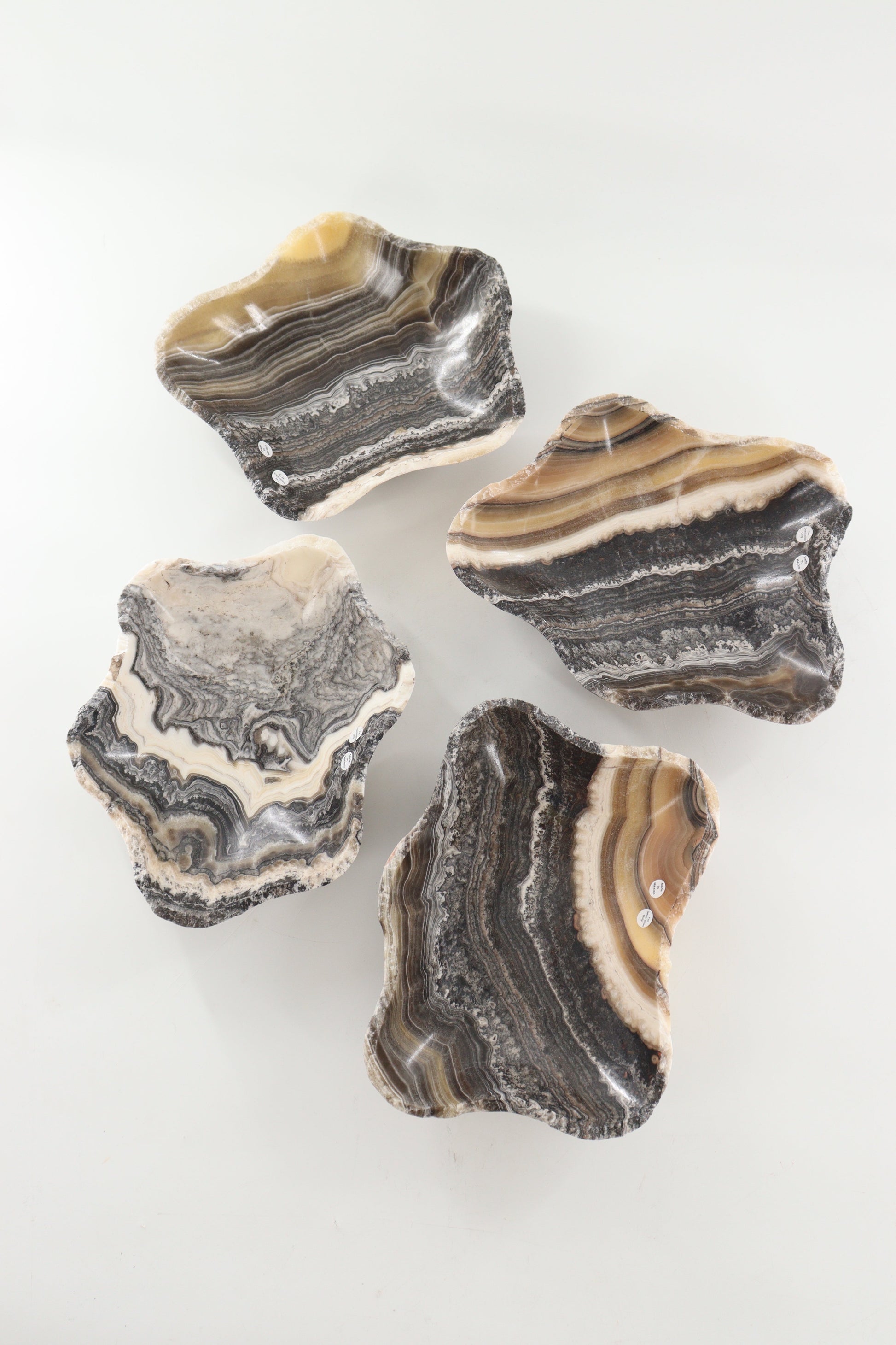 Onyx Bowls Set of 4 - Expert Supplier of Wholesale Crystals & Bulk Gemstones