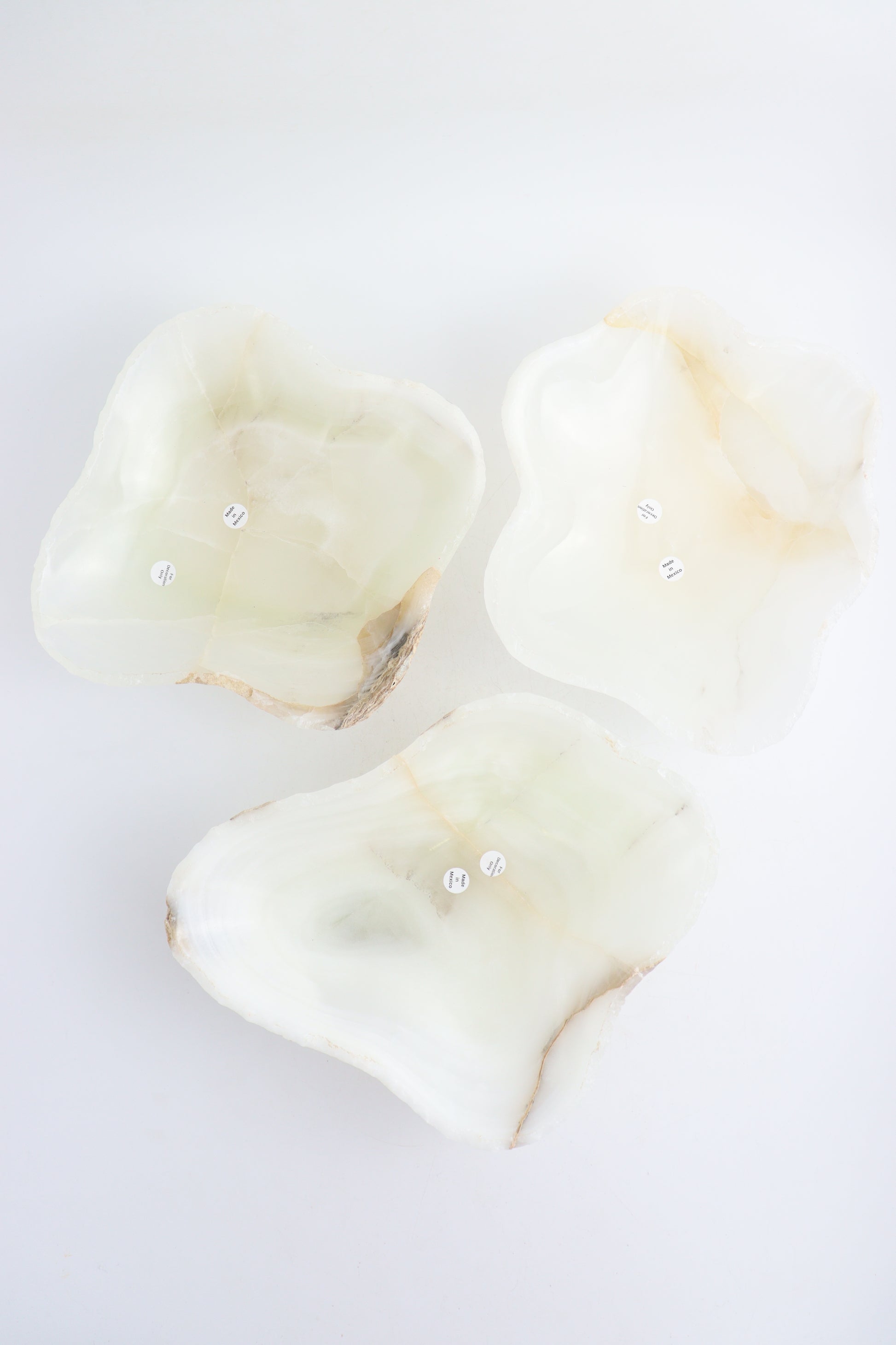 Onyx Bowls (3 Pieces) - Expert Wholesale and Supplier of Wholesale Crystals & Bulk Gemstones, ["Bowls","Mexico","onyx"]