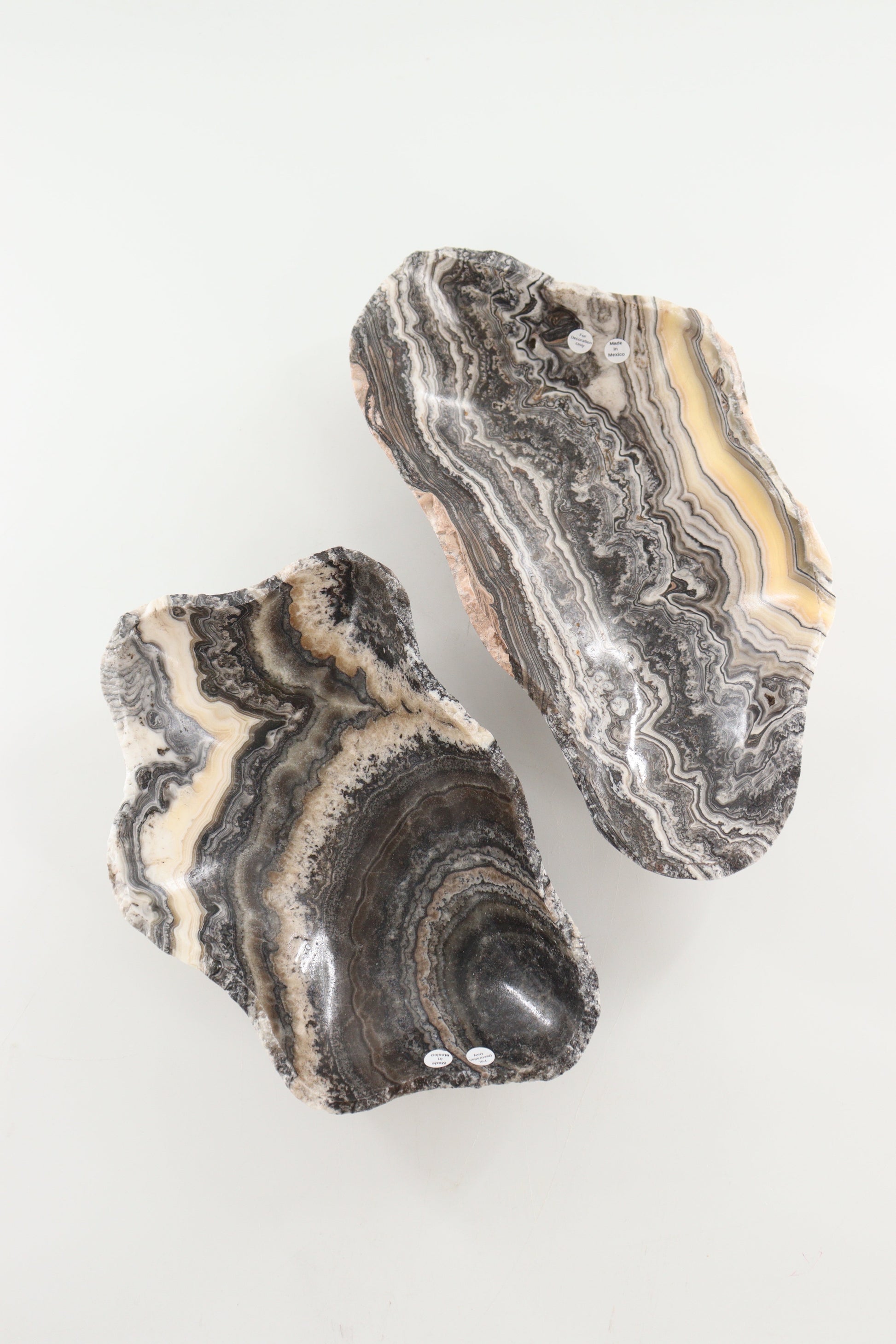 Onyx Bowl Pair - Expert Supplier of Wholesale Crystals & Bulk Gemstones