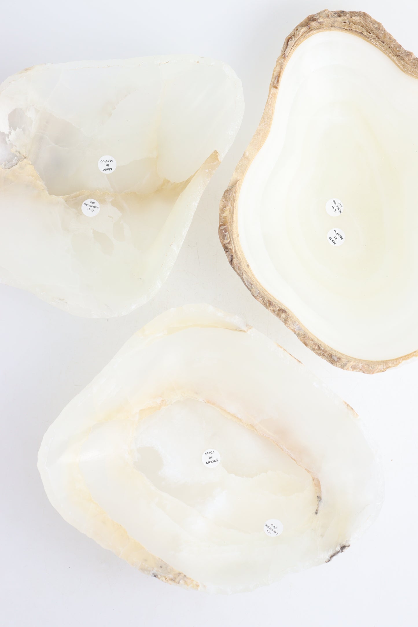 Onyx Bowls (3 Pieces) - Expert Wholesale and Supplier of Wholesale Crystals & Bulk Gemstones, ["Bowls","Mexico","onyx"]