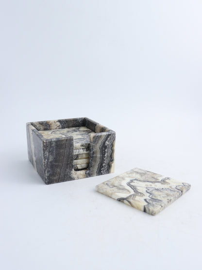 Onyx Coasters (Two Sets) - Mi Esperanza Minerals