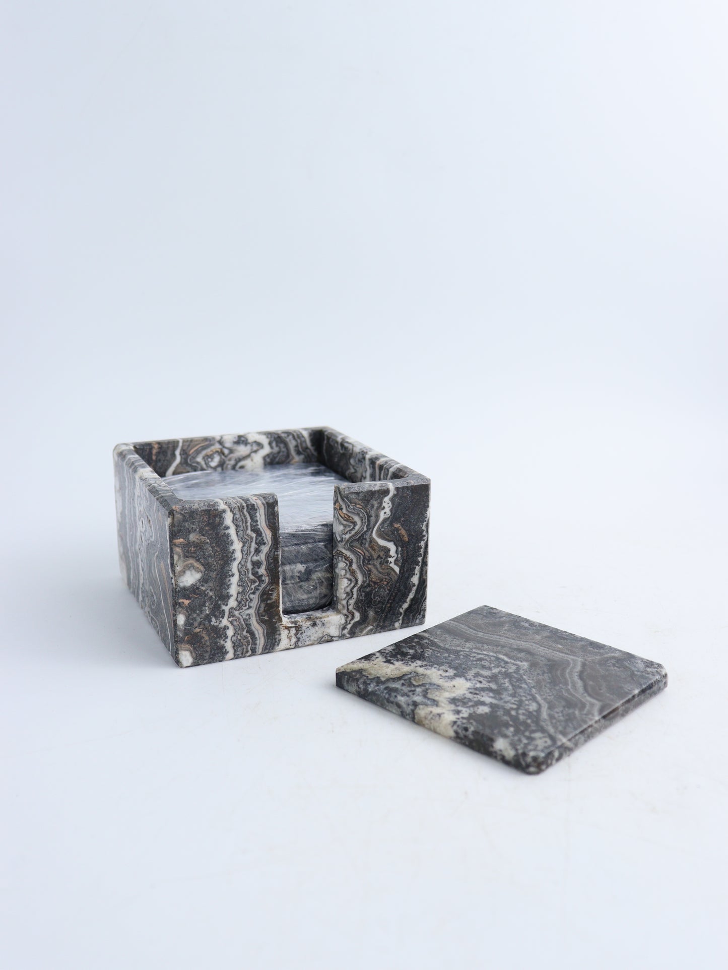 Onyx Coasters (Two Sets) - Mi Esperanza Minerals