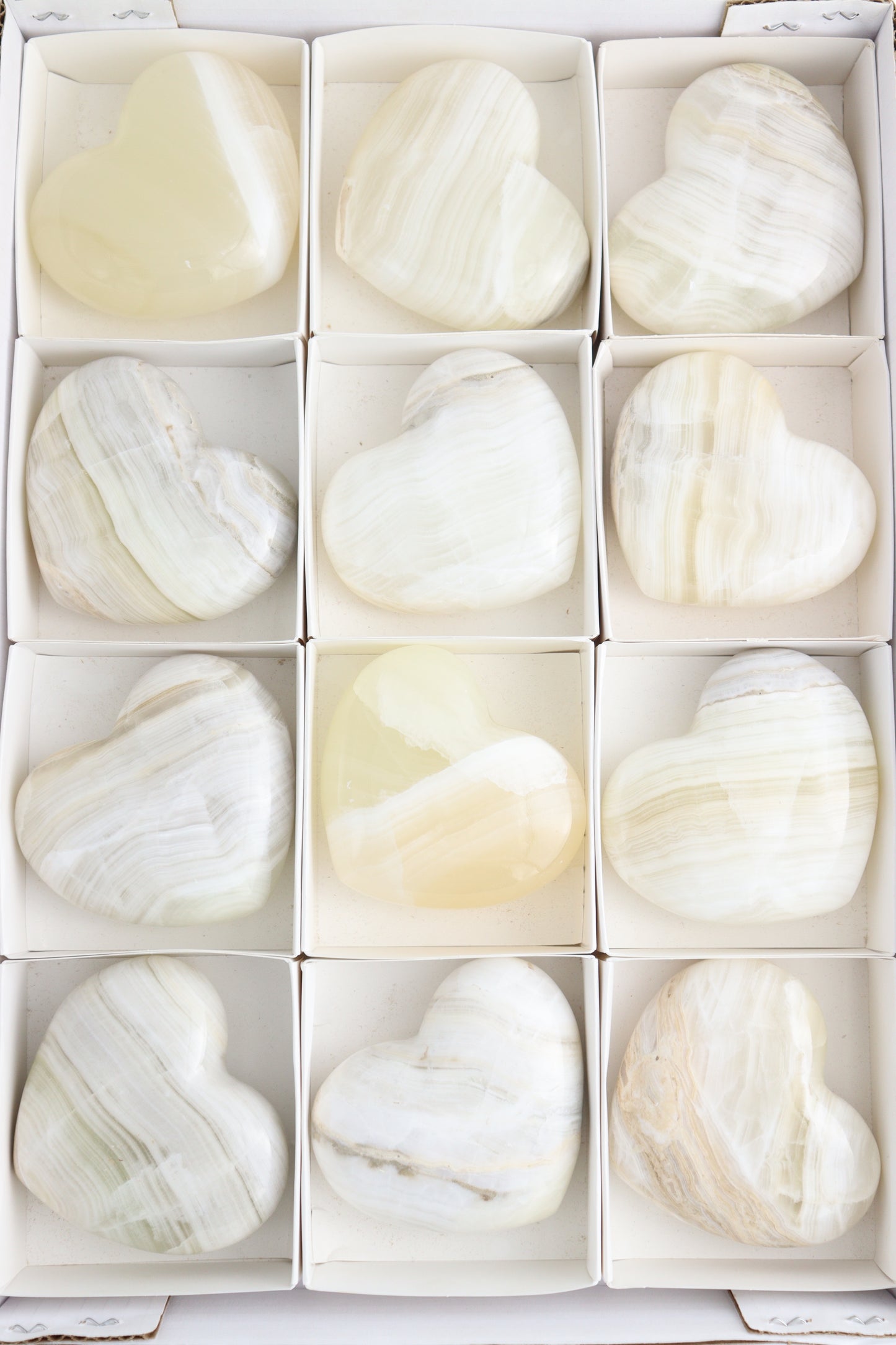 Onyx Hearts - Expert Wholesale and Supplier of Wholesale Crystals & Bulk Gemstones, ["Hearts","Mexico","onyx"]