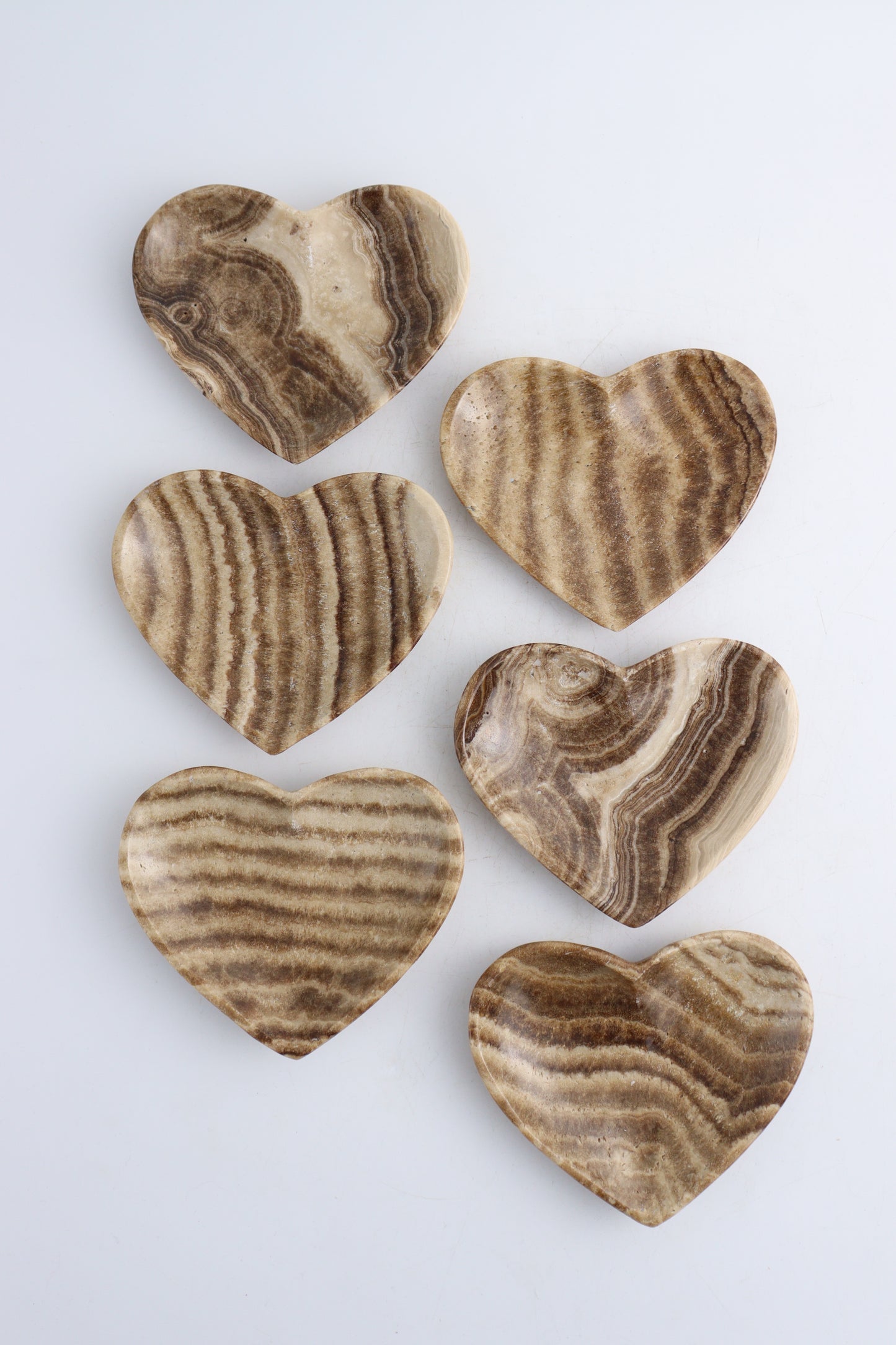 Onyx Heart Plates - Expert Wholesale and Supplier of Wholesale Crystals & Bulk Gemstones, ["Bowls","Hearts","Mexico","onyx"]