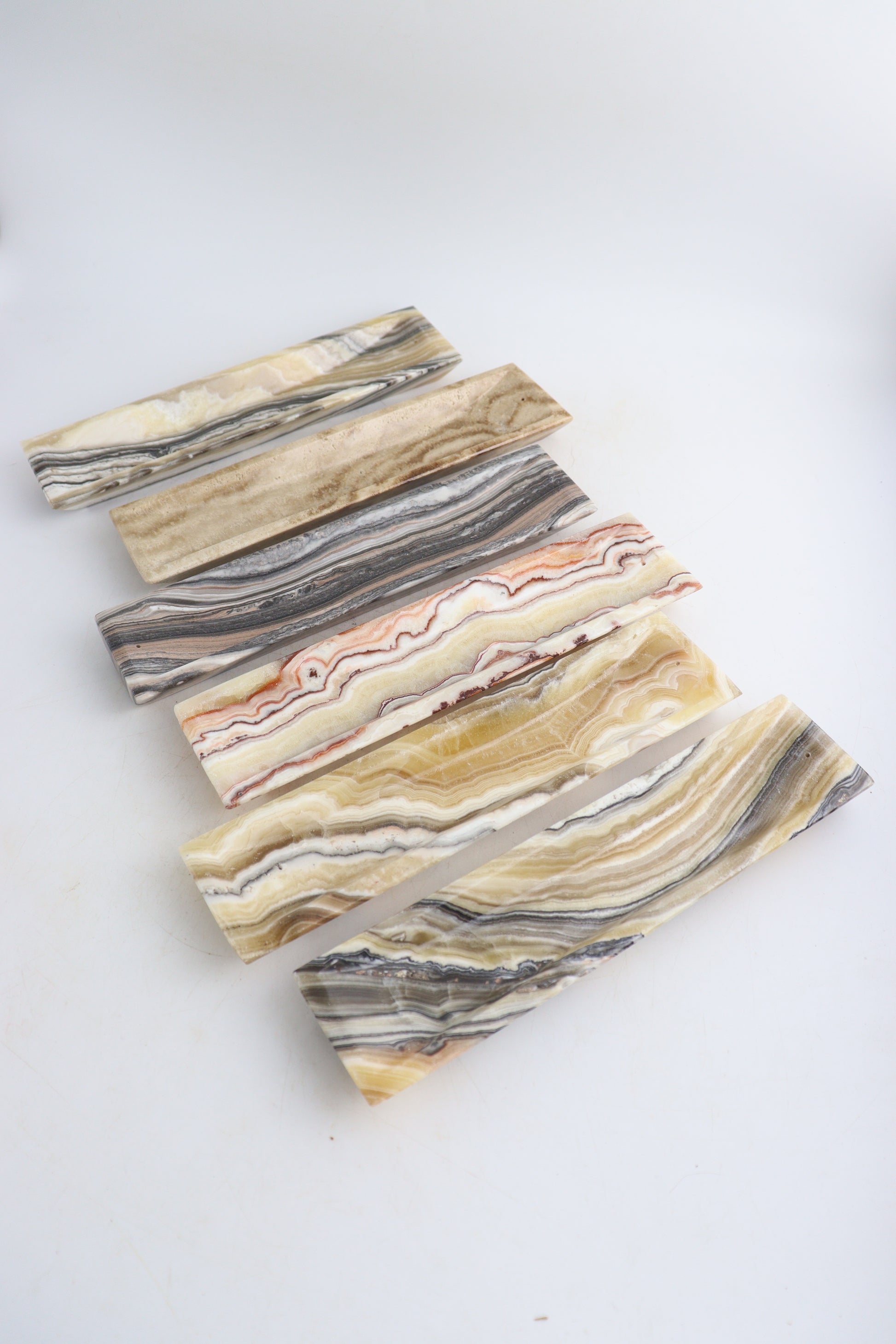 Onyx Incense Holders (Set of 6) - Expert Wholesale and Supplier of Wholesale Crystals & Bulk Gemstones, ["Incense holders","Mexico","onyx"]
