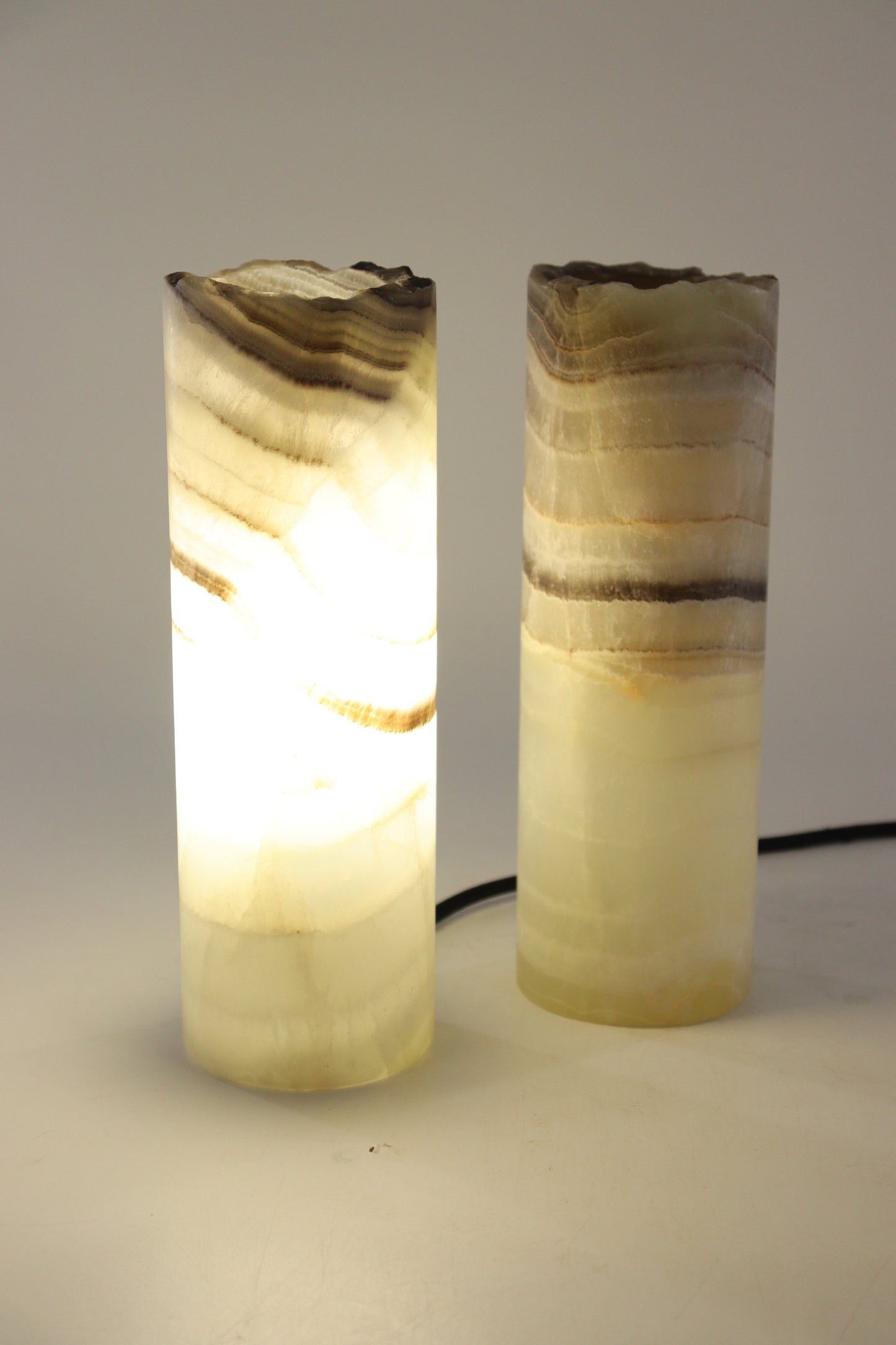 Onyx Lamp Pair - Expert Supplier of Wholesale Crystals & Bulk Gemstones