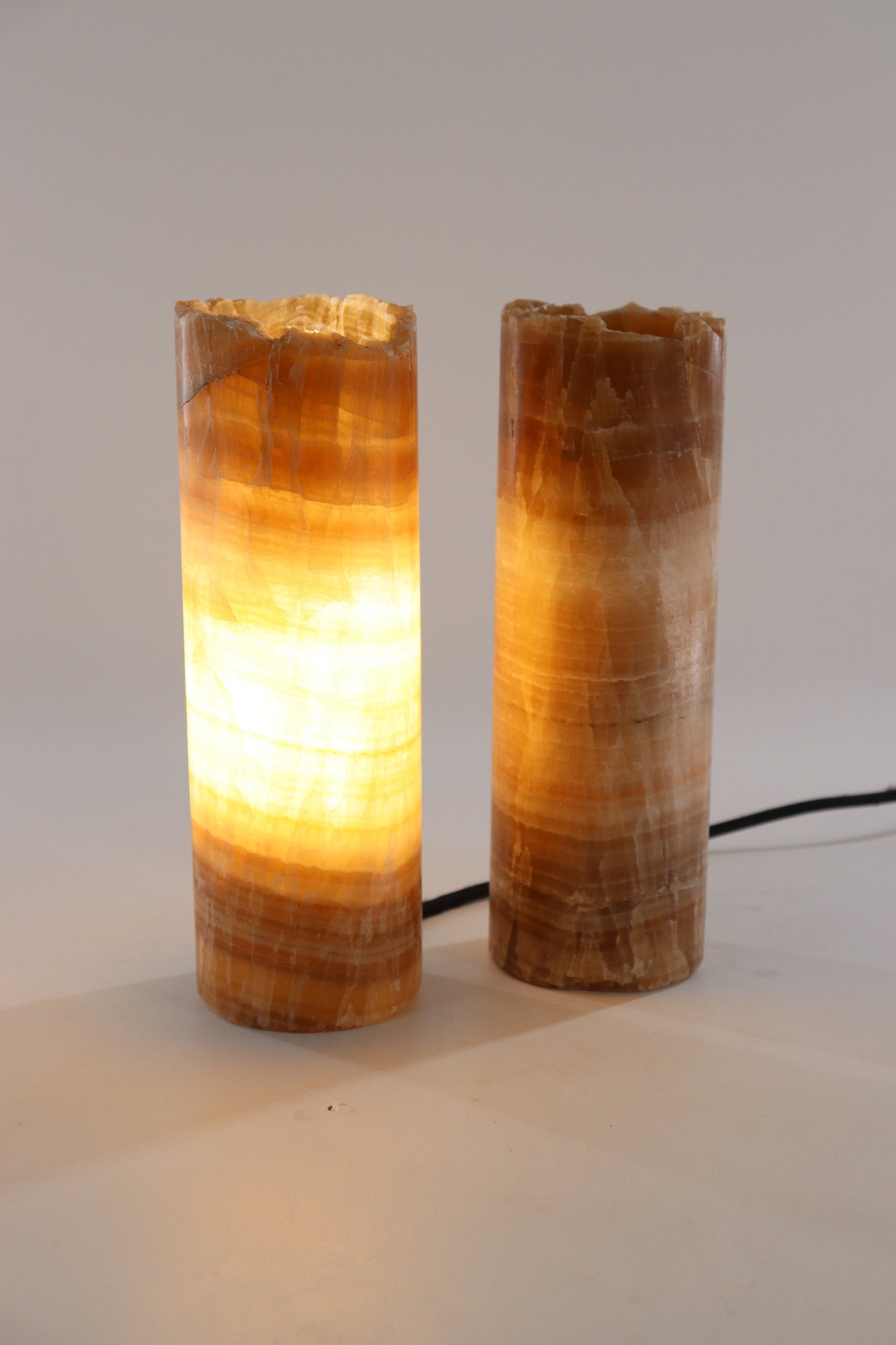 Onyx Lamp Pair - Expert Supplier of Wholesale Crystals & Bulk Gemstones