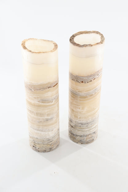 Onyx Lamp Pair - Expert Supplier of Wholesale Crystals & Bulk Gemstones