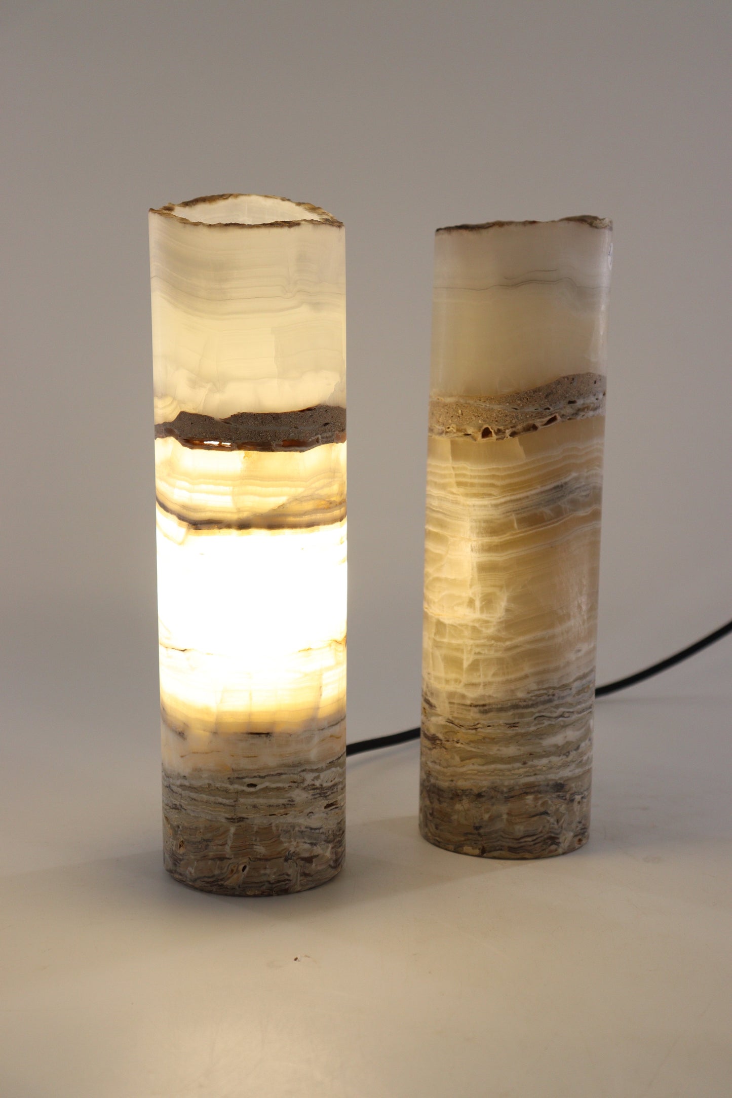 Onyx Lamp Pair - Expert Supplier of Wholesale Crystals & Bulk Gemstones