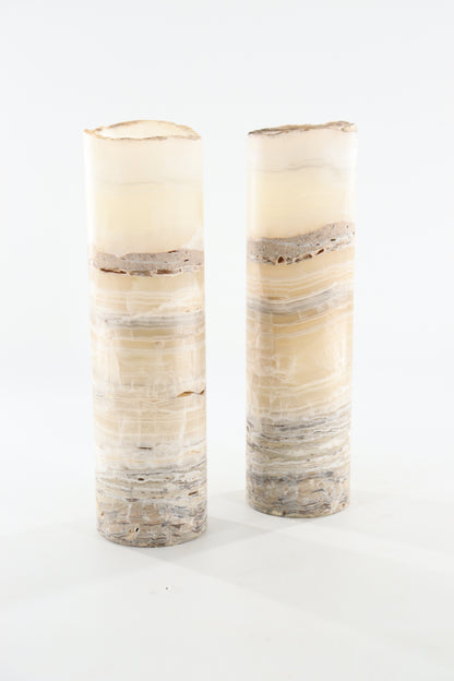 Onyx Lamp Pair - Expert Supplier of Wholesale Crystals & Bulk Gemstones